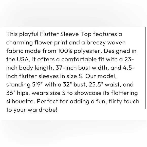 Perfect THML floral satin puff sleeve top medium - Picture 6 of 11